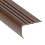 Trapneus N35D 2,5 mm 40 x 35 mm PVC bruin 300 cm