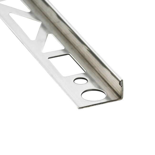 L-profiel RVS glans 11 mm 250 cm