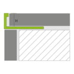 L-profiel aluminium blank open 6 mm 250 cm
