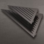 Proshelf Basic aluminium zwart gecoat 290 mm