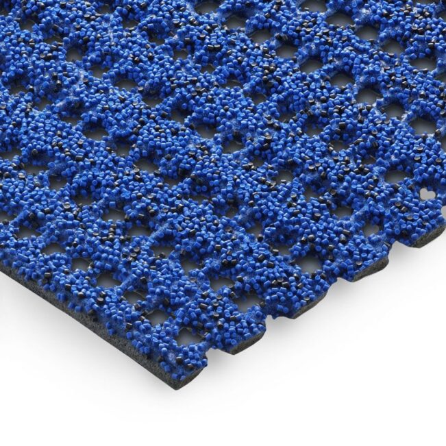 R13 Granulaat antislipmat blauw 120 cm vanaf rol
