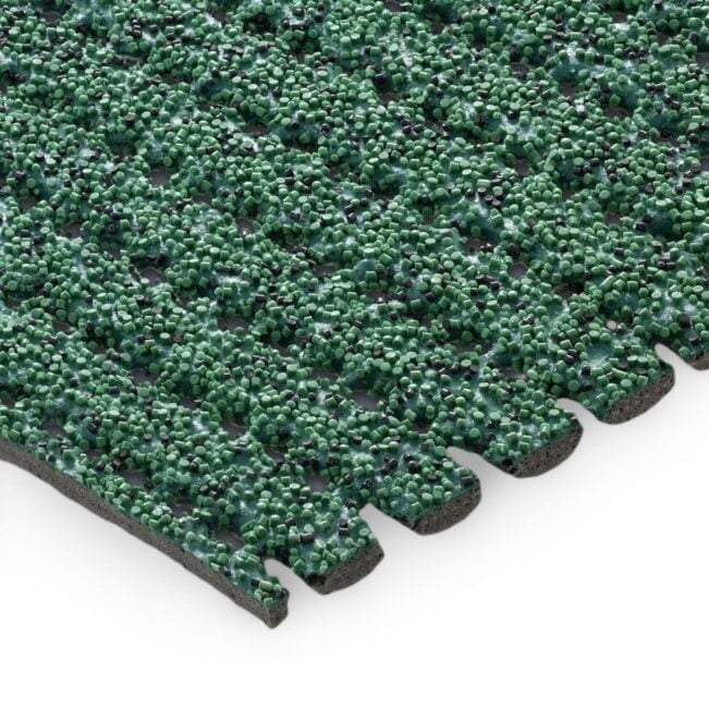 R13 Granulaat antislipmat groen 120 cm vanaf rol