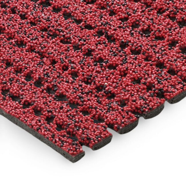 R13 Granulaat antislipmat rood 120 cm vanaf rol