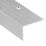 Trapneus 40 x 25 mm aluminium naturel geboord 300 cm