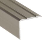 Trapneus 25 x 20 mm aluminium titanium geboord 250 cm