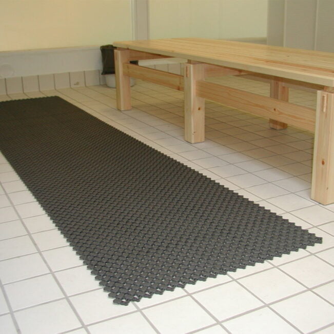 Laguna antislip tegels beige per 25 stuks voor 1 m²