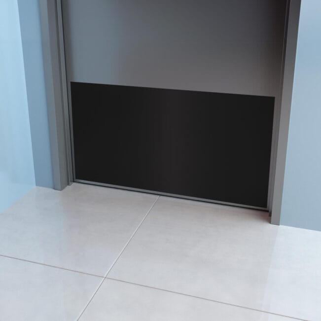 Schopplaat 50 x 90 cm kunststof Basalt