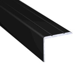 Trapneus 25 x 20 mm aluminium gecoat zwart 300 cm zelfklevend