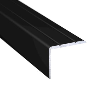 Trapneus 25 x 20 mm aluminium gecoat zwart 300 cm zelfklevend