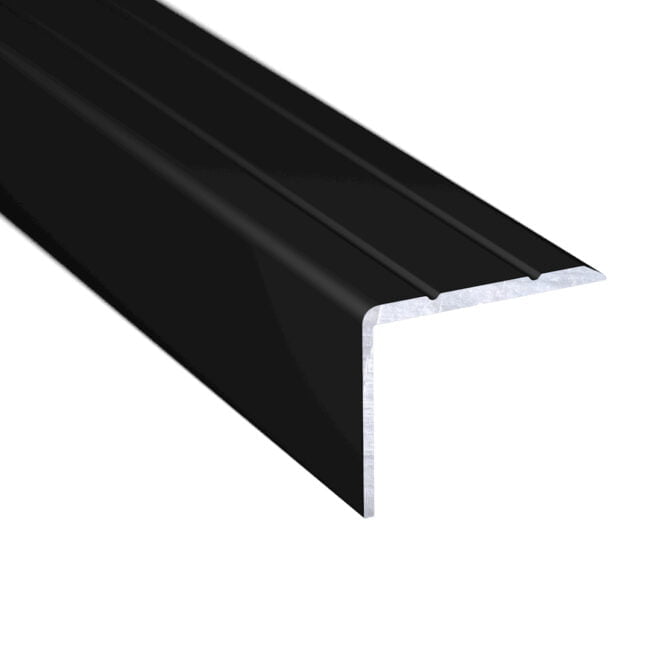 Trapneus 25 x 20 mm aluminium gecoat zwart 300 cm zelfklevend
