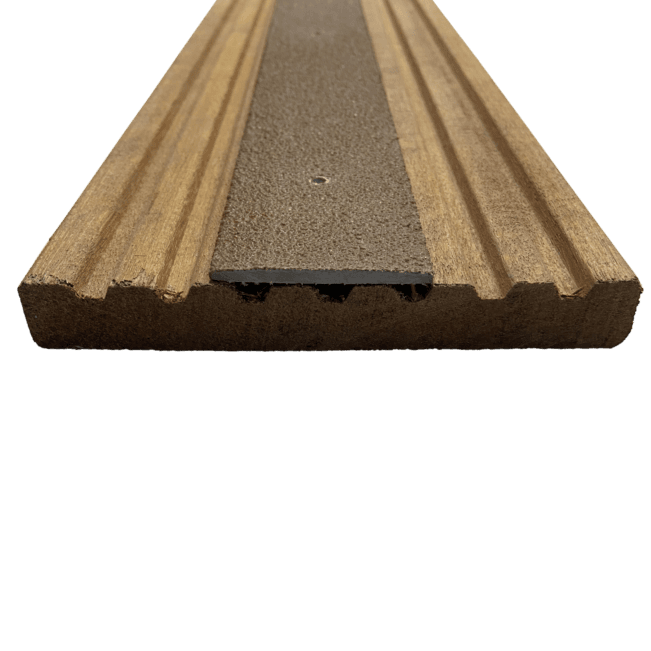 Vlonderstrip R13 Tough Grip 5 x 80 cm bruin