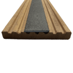 Vlonderstrip R13 Tough Grip 9 x 60 cm donkerbruin