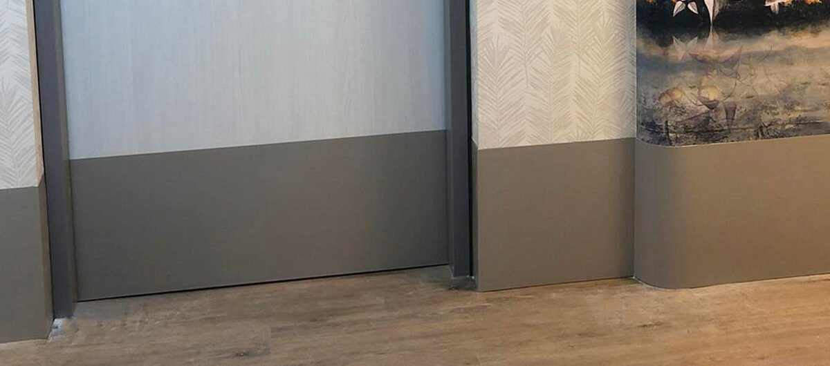 Schopplaat 30 x 90 cm kunststof Chalk